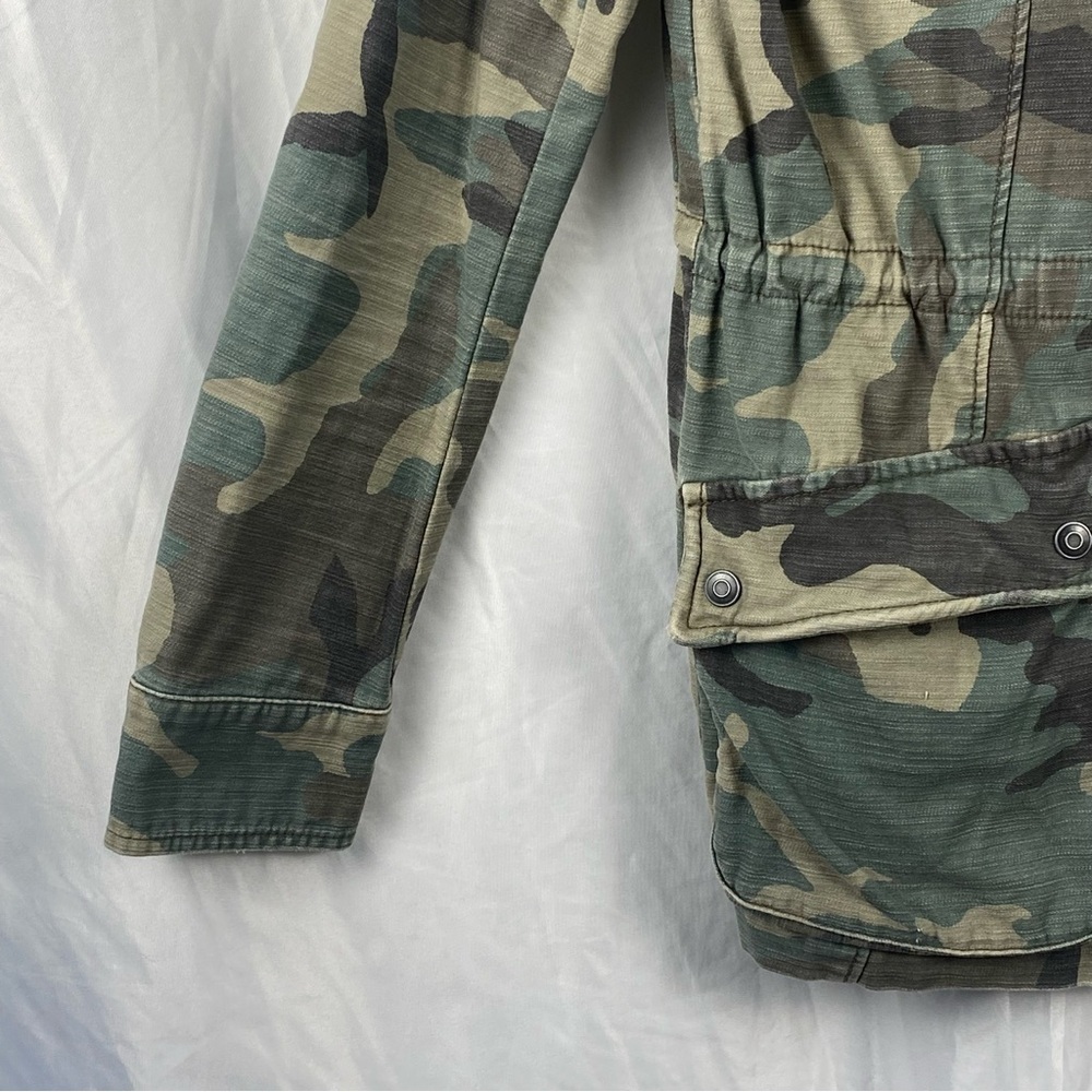 Free People Women’s Camouflage Military Style Utility Jacket Size XS - Picture 6 of 16